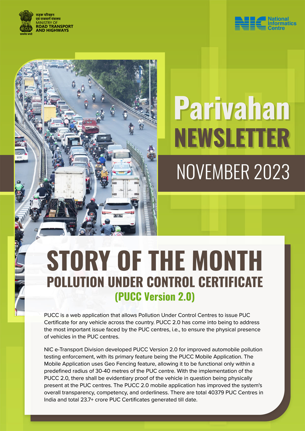 Parivahan Newsletter  