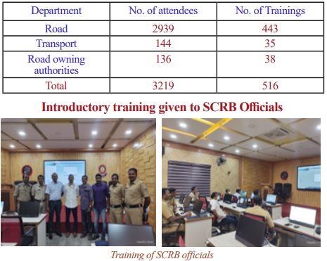 Training of SCRB officials